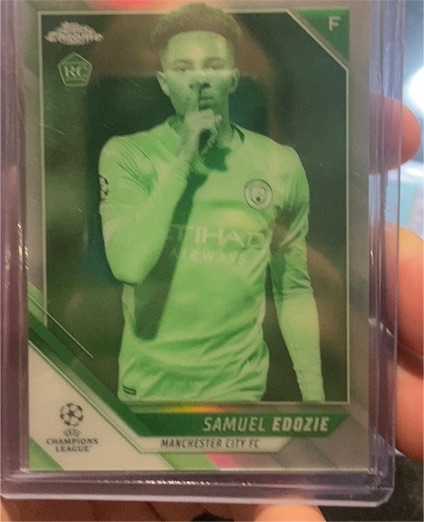 2021-22 Topps UEFA Champions League #55 Samuel Edozie — front
