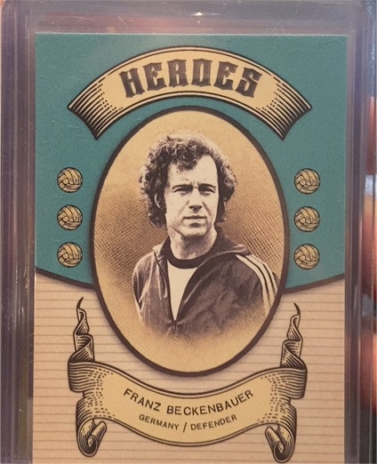 2024 Futera Vintage Heroes Franz Beckenbauer Germany Defender — front