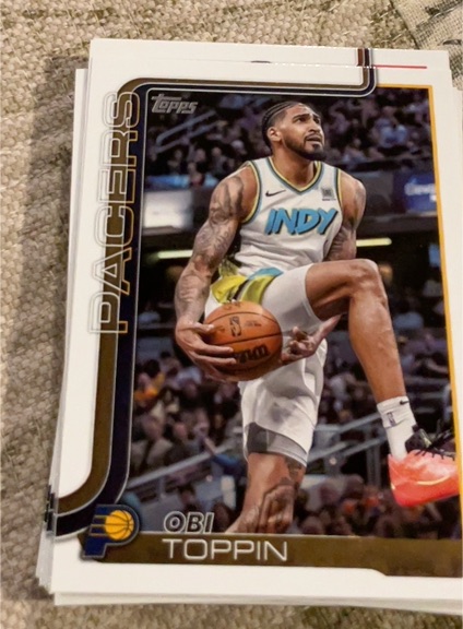 2025-26 Topps #51 Obi Toppin — front