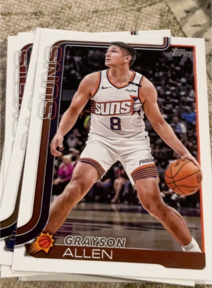 2025-26 Topps #161 Grayson Allen — front