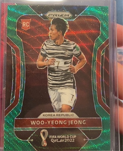 2022 Panini Prizm FIFA World Cup #141 Woo-Yeong Jeong — front