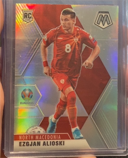 2021 Panini Mosaic UEFA Euro #58 Ezgjan Alioski — front