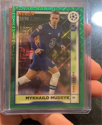2022 Merlin #24 Mykhailo Mudryk — front