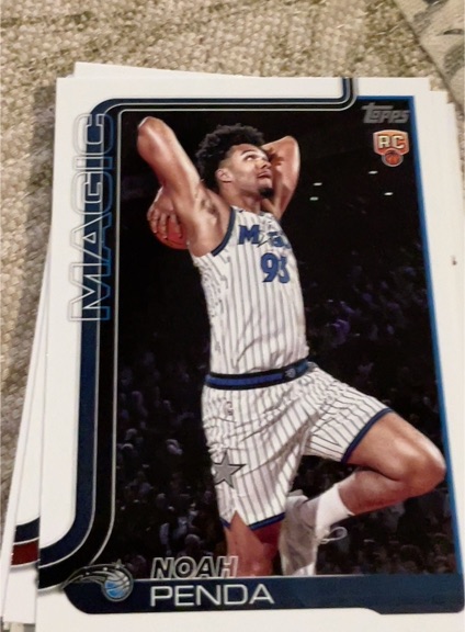 2025-26 Topps #232 Noah Penda — front