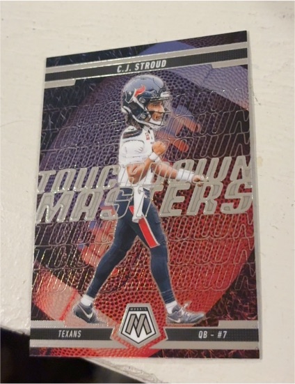 2025 Panini Mosaic #11 C.J. Stroud Touchdown Masters — front