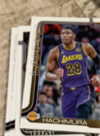 2025-26 Topps Basketball #154 Rui Hachimura — front