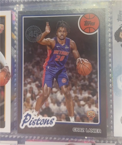 2025-26 Topps #80BK-80 Chaz Lanier — front