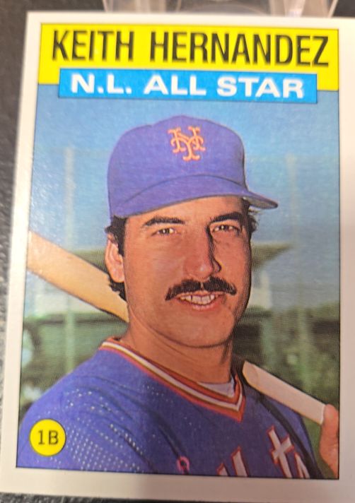 1986 Topps #701 Keith Hernandez — front