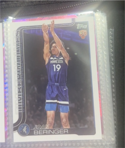 2025-26 Topps #217 Joan Beringer — front