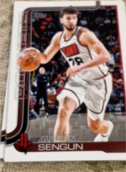 2025-26 Topps #180 Alperen Sengun — front