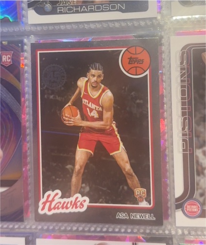 2025-26 Topps #80BK-69 Asa Newell — front