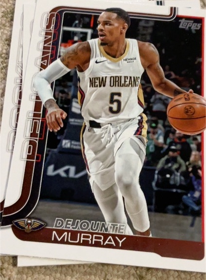 2025-26 Topps #192 Dejounte Murray — front