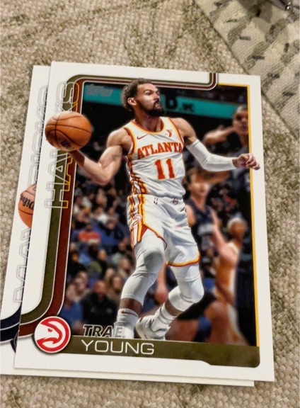 2025-26 Topps #61 Trae Young — front