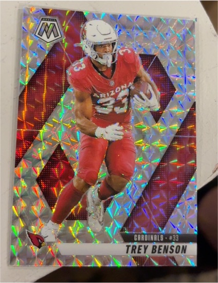 2024 Panini Mosaic #33 Trey Benson — front