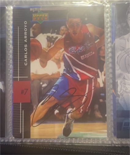 2004 Upper Deck #7 Carlos Arroyo — front