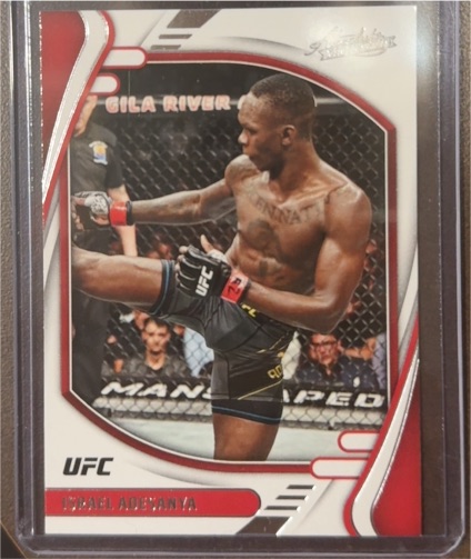2022 Panini Chronicles UFC Absolute #126 Israel Adesanya — front