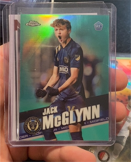 2022 Topps Chrome MLS #35 Jack McGlynn — front