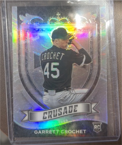 2021 Panini Chronicles Crusade #1 Garrett Crochet — front