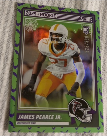 2025 Panini Score A Treat #26 James Pearce Jr. — front