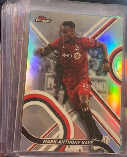 2022 Topps Finest MLS #51 Mark-Anthony Kaye — front