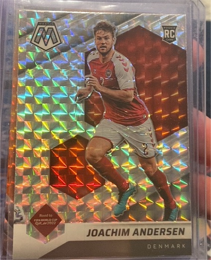 2021-22 Panini Mosaic Road to FIFA World Cup #152 Joachim Andersen — front
