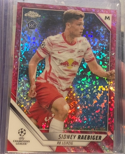 2021 Topps Chrome UEFA Champions League #110 Sidney Raebiger — front