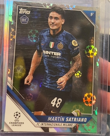 2021-22 Topps UEFA Champions League #40 Martín Satriano — front