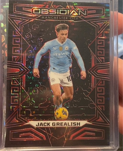 2023-24 Panini Obsidian Jack Grealish — front