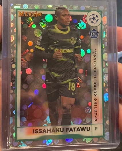 2022-23 Topps Merlin Chrome UEFA Club Competitions #128 Issahaku Fatawu — front