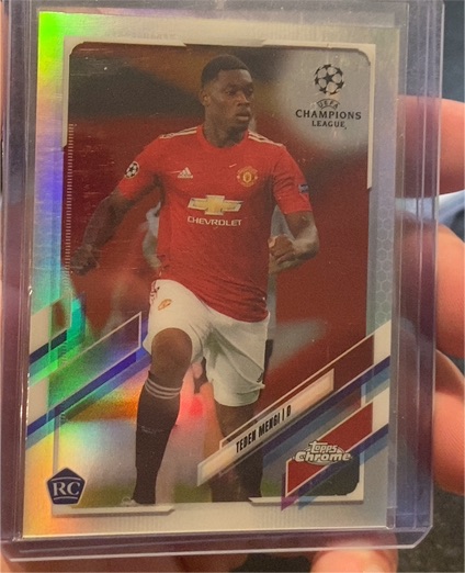 2020-21 Topps Chrome UEFA Champions League #28 Teden Mengi — front