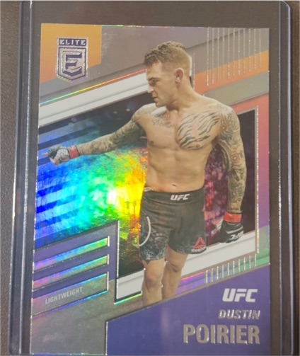 2022 Panini Chronicles Elite #257 Dustin Poirier — front