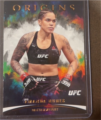 2022 Panini Chronicles UFC Origins #131 Amanda Nunes — front