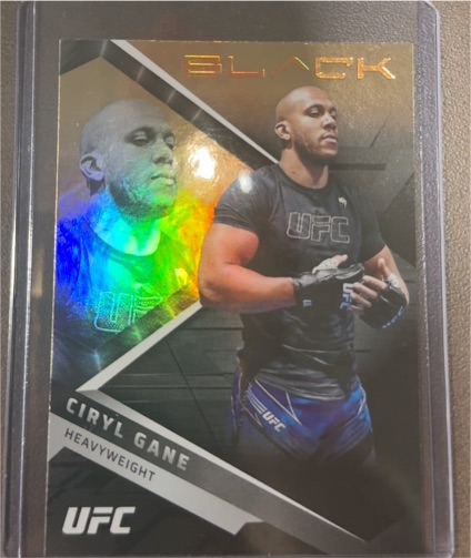 2022 Panini Chronicles UFC Black #207 Ciryl Gane — front