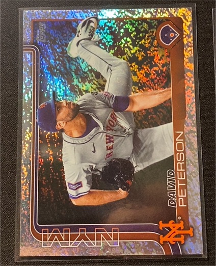 2025 Topps Series 1 #131 David Peterson — front