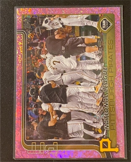 2025 Topps Series 2 #677 Pittsburgh Pirates Team Card — front