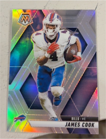 2025 Panini Mosaic #201 James Cook — front