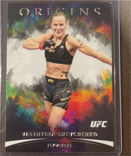 2022 Panini Chronicles UFC Origins #134 Valentina Shevchenko — front