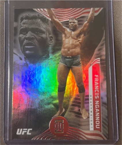 2022 Panini Chronicles UFC Illusions #279 Francis Ngannou — front