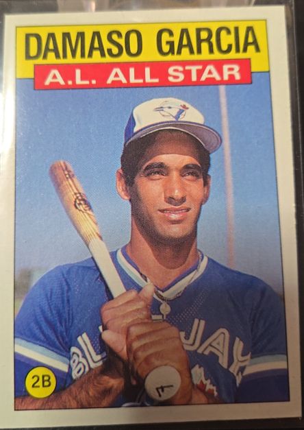 1986 Topps #713 Damaso Garcia — front