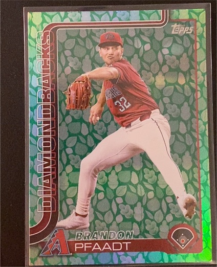 2025 Topps #182 Brandon Pfaadt — front