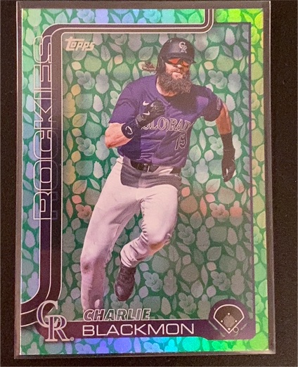 2025 Topps Series 1 #311 Charlie Blackmon — front