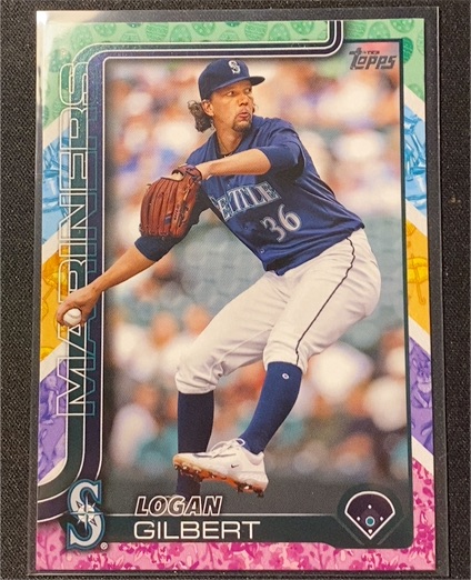 2025 Topps Series 1 #66 Logan Gilbert — front