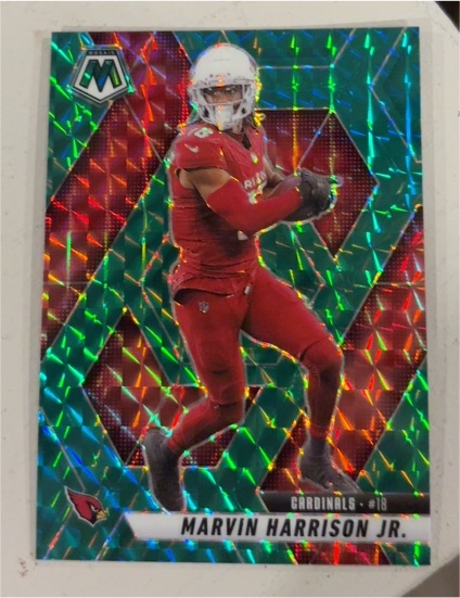 2025 Panini Mosaic #18 Marvin Harrison Jr. — front