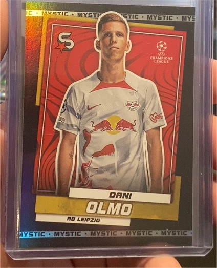 2022-23 Topps UEFA Club Competitions Superstars #118 Dani Olmo — front