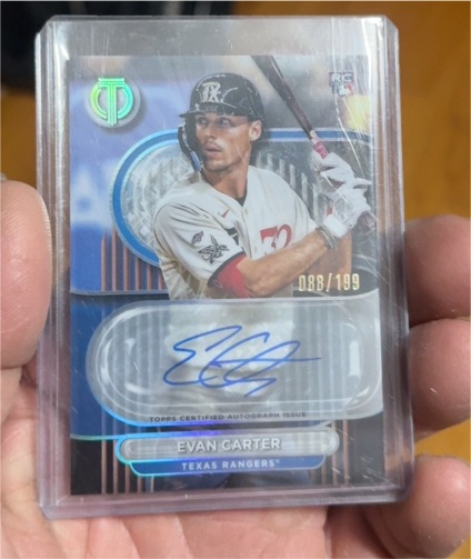 2024 Topps Tribute #088 Evan Carter — front
