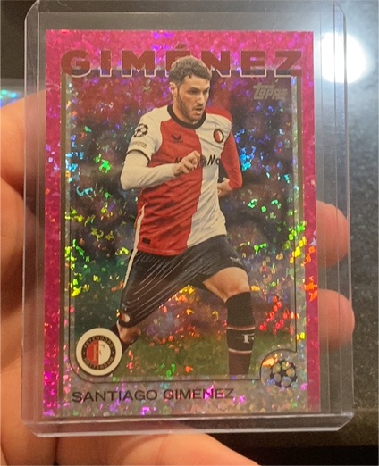 2024-25 Topps UEFA Club Competitions #189 Santiago Giménez — front