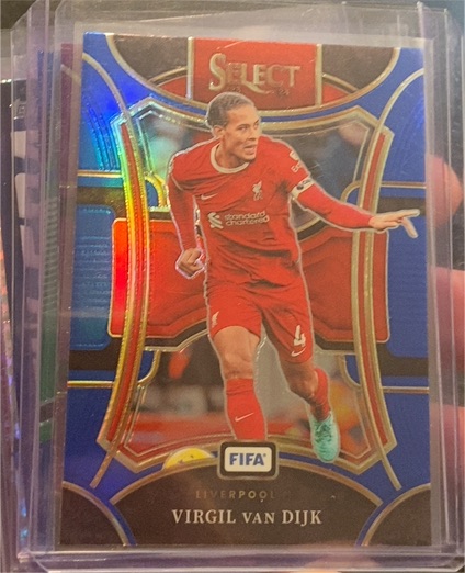 2023-24 Panini Select FIFA #109 Virgil van Dijk — front