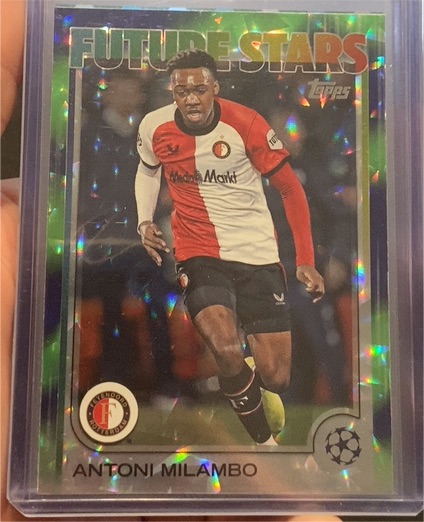 2024-25 Topps UEFA Club Competitions #126 Antoni Milambo Future Stars — front