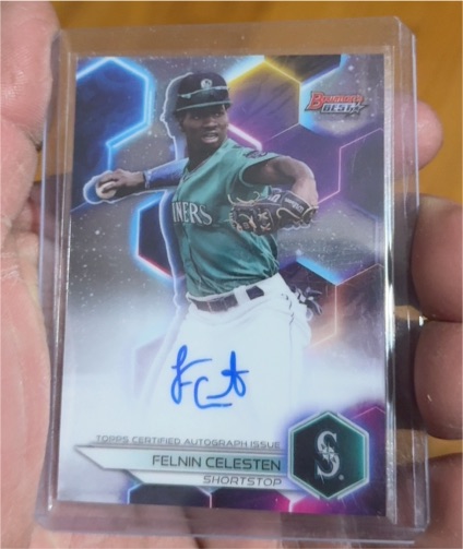 2023 Bowman's Best #B23-FC Felnin Celesten — front
