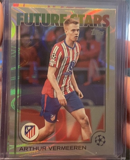 2024-25 Topps UEFA Club Competitions #135 Arthur Vermeeren — front